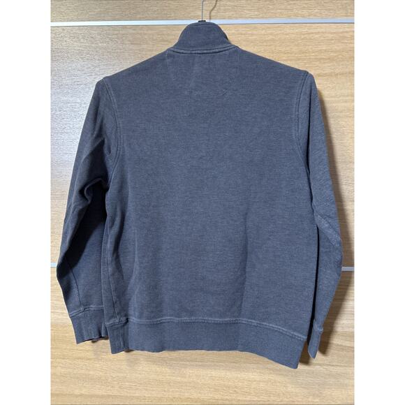 Van Heusen Grey 1/4 Zip Pull Over Sweater Casual Wear Mens Size Medium - Picture 4 of 4